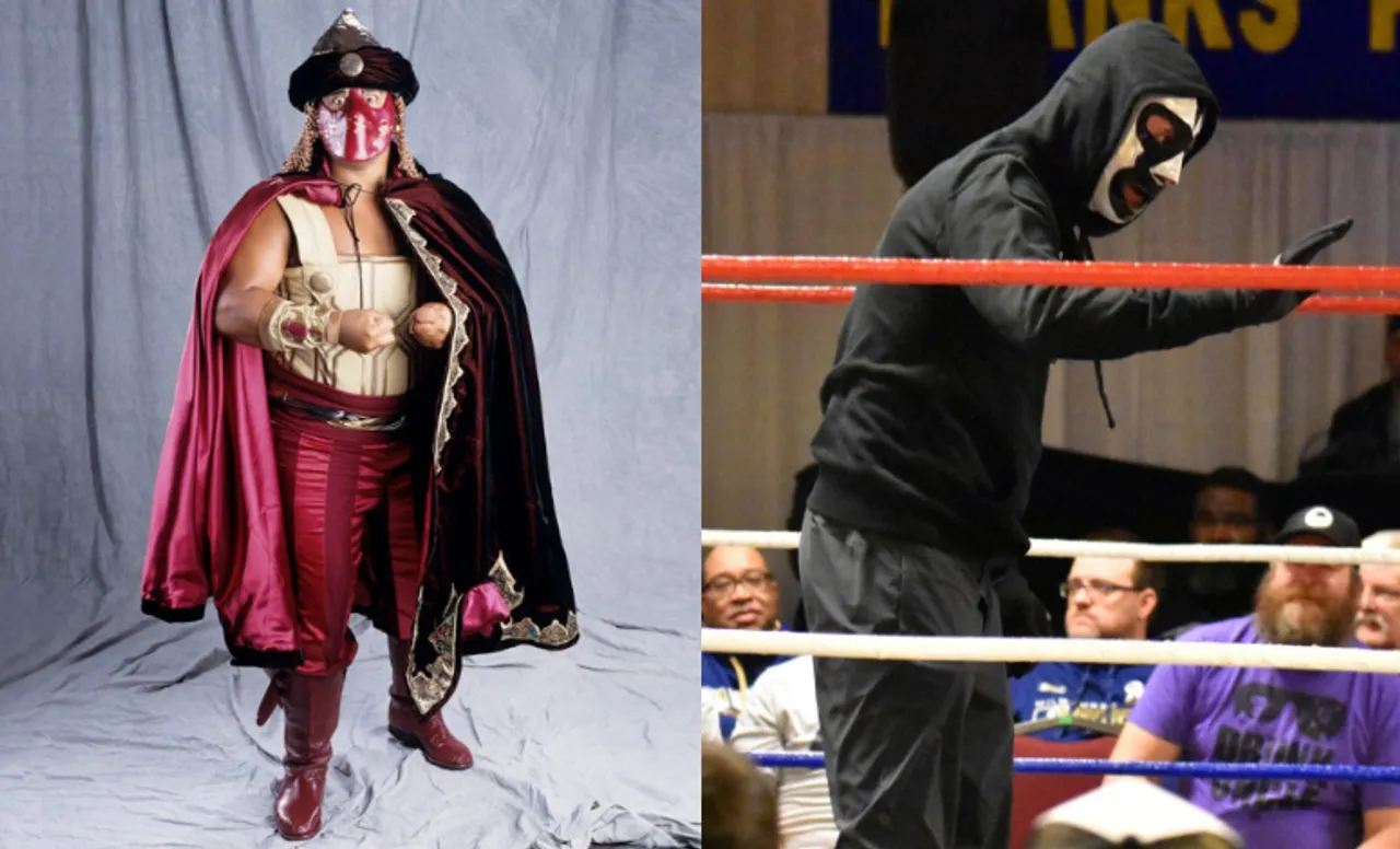 WWE superstars, The Sultan and CM Punk