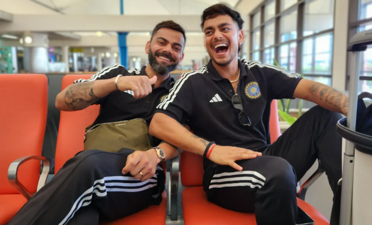 Virat Kohli and Ishan Kishan