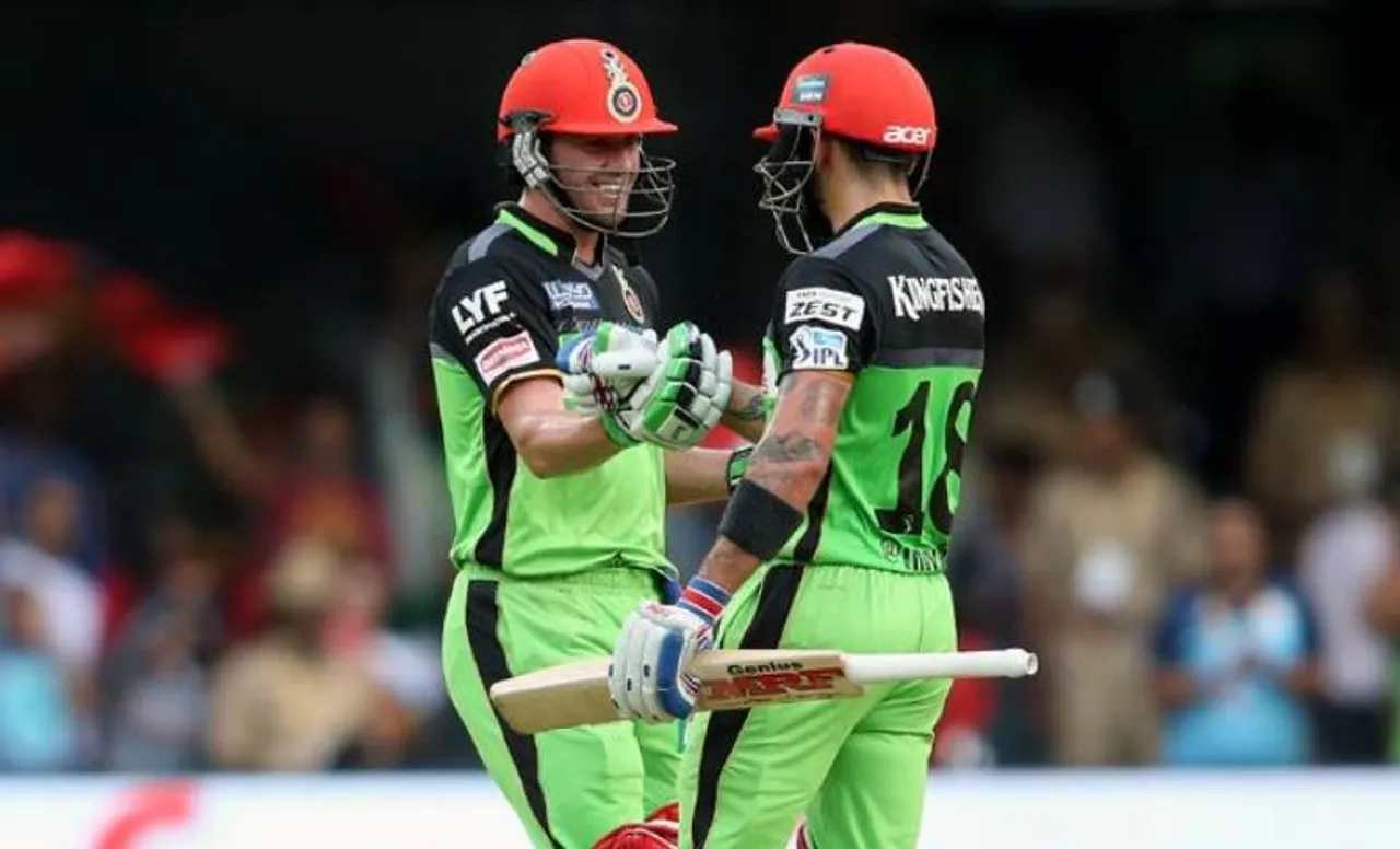 Virat Kohli and AB de Villiers