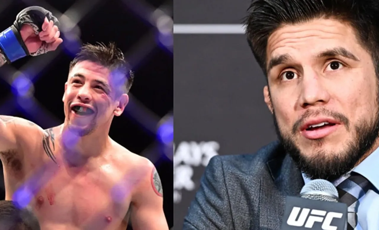 Brandon Moreno and Henry Cejudo (Source - Twitter)