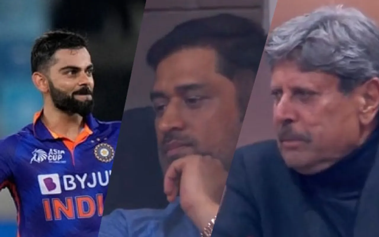 MS Dhoni and Virat Kohli