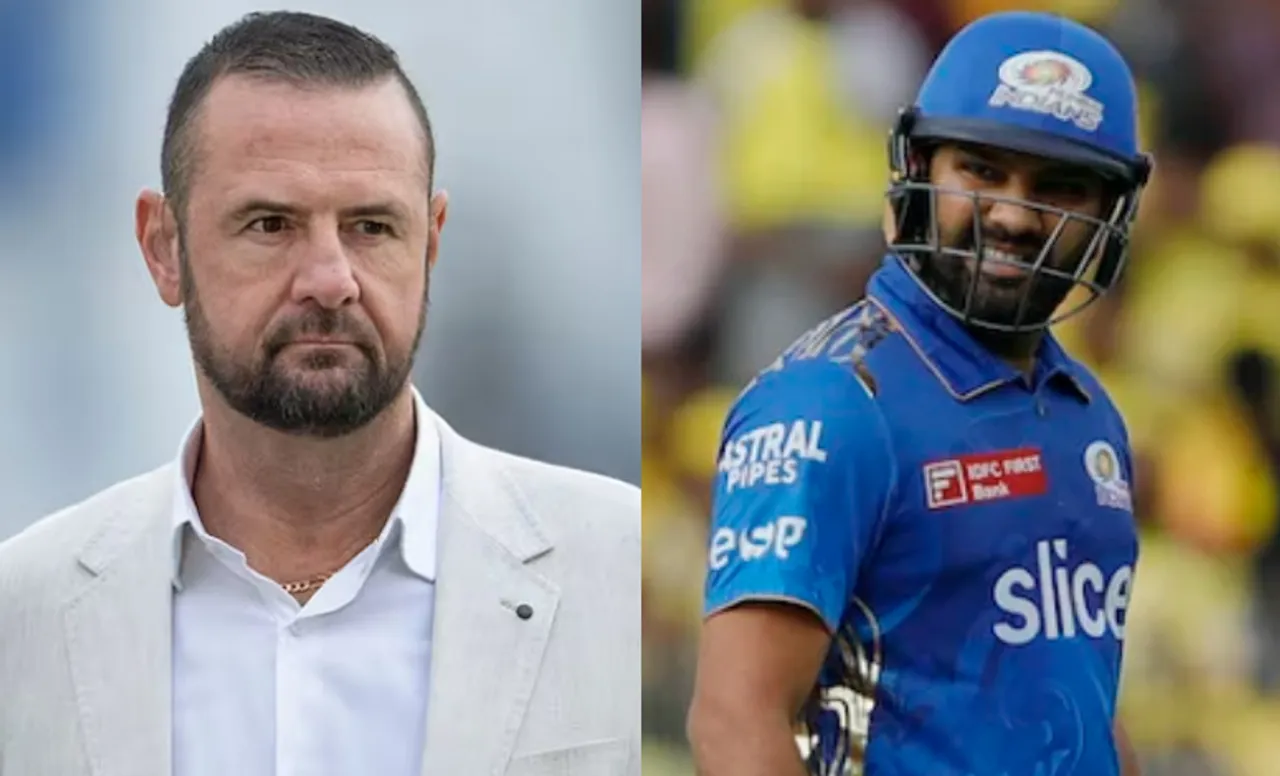 Simon Doull and Rohit Sharma, IPL 2023