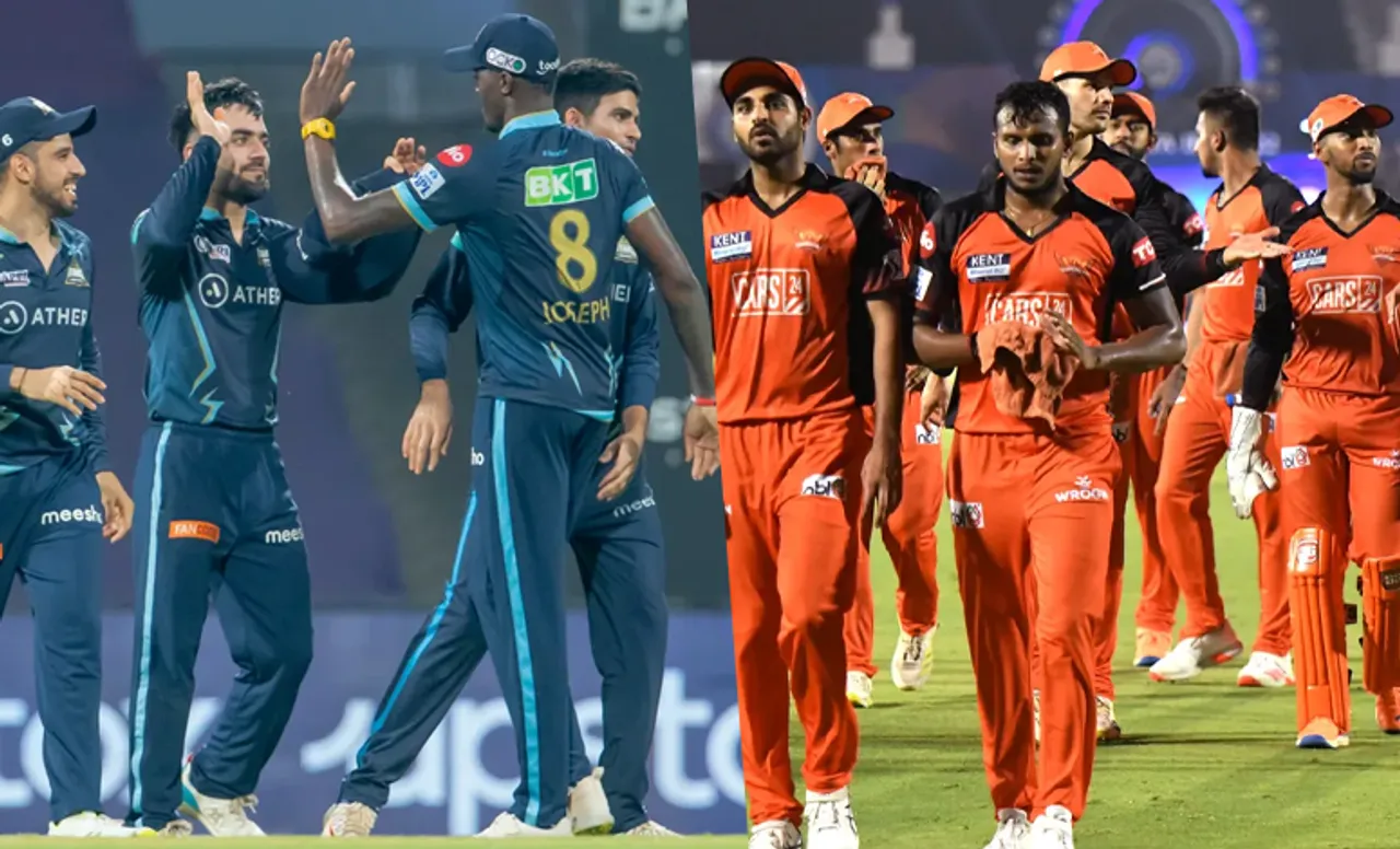 Gujarat Titans, Sunrisers Hyderabad
