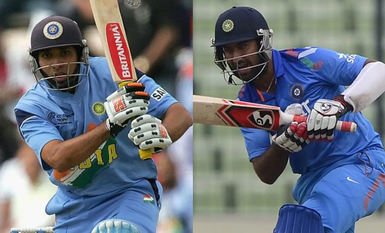 VVS Laxman and Cheteshwar Pujara