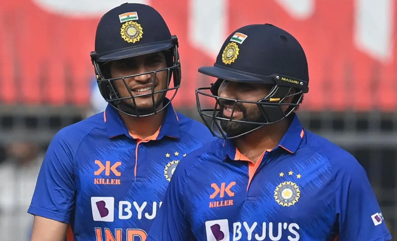 Shubman Gill and Rohit Sharma