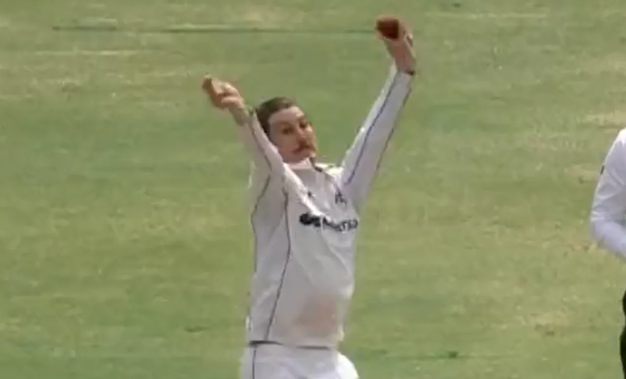 'Tough competition to Bumrah' Twitter users laugh at the sight of Nic Maddinson copying Jasprit Bumrah's action