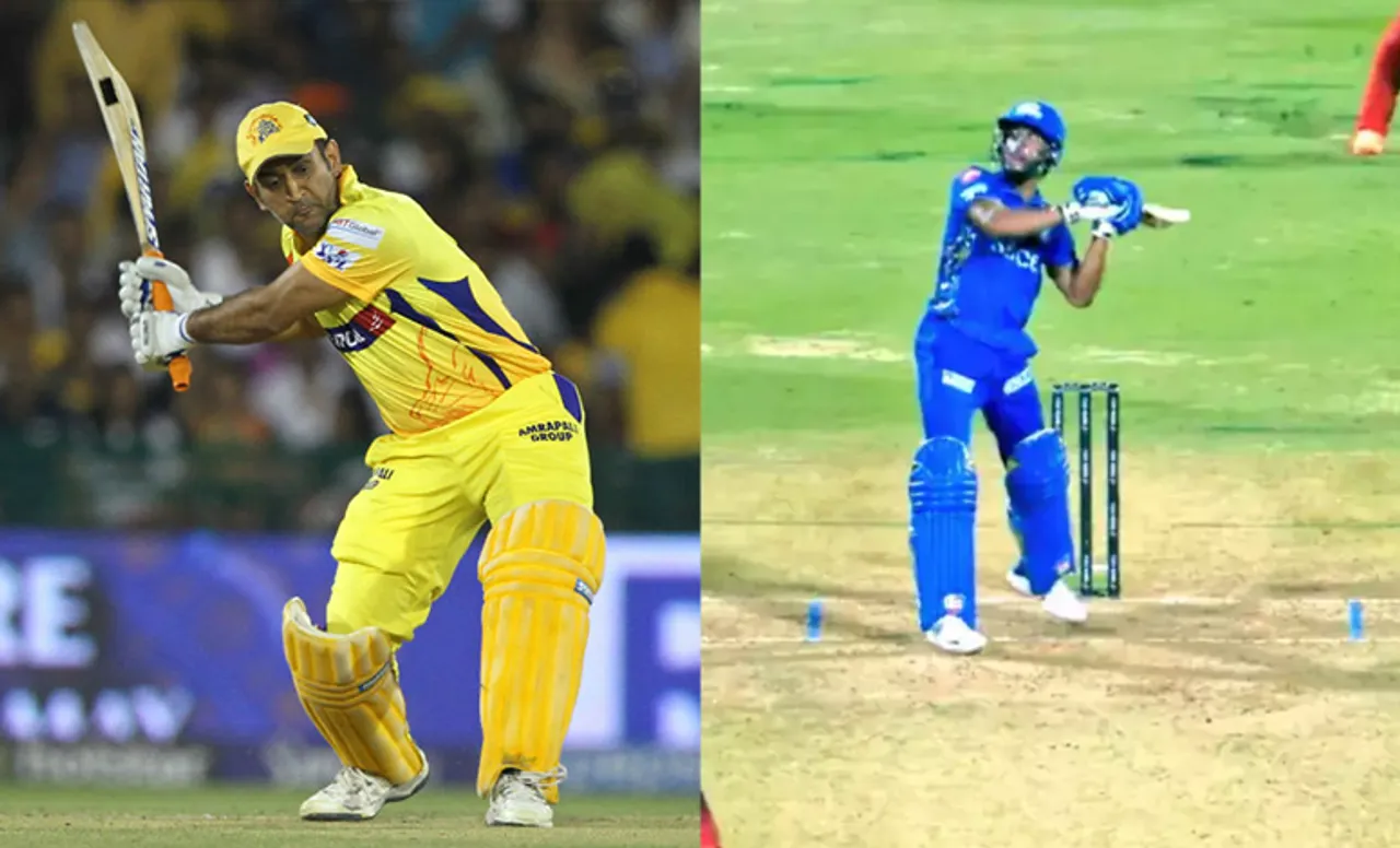 Tilak Varma draws comparison to Dhoni for helicopter shot