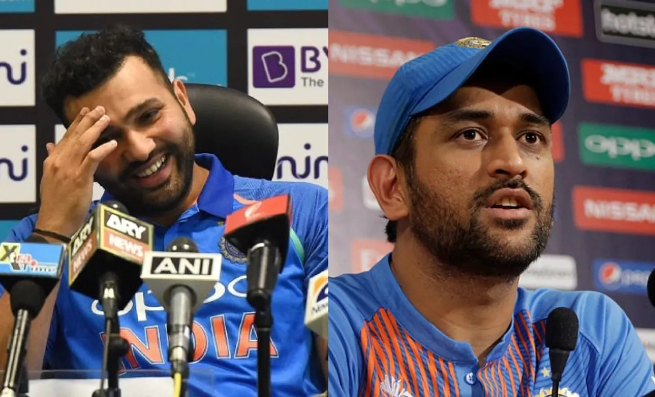 Rohit Sharma-MS Dhoni