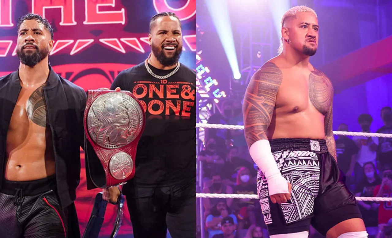 The Usos and Solo Sikoa (Source - Twitter)