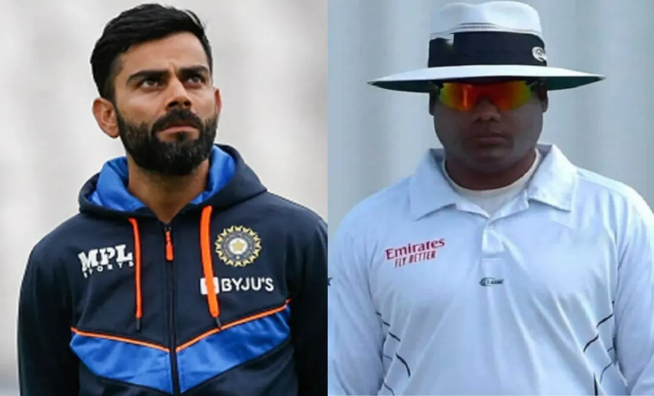 Virat Kohli and Nitin Menon