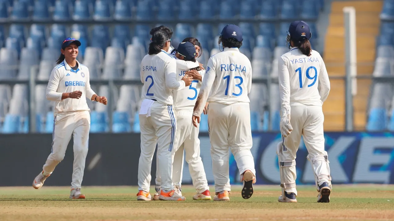 indian womens team test