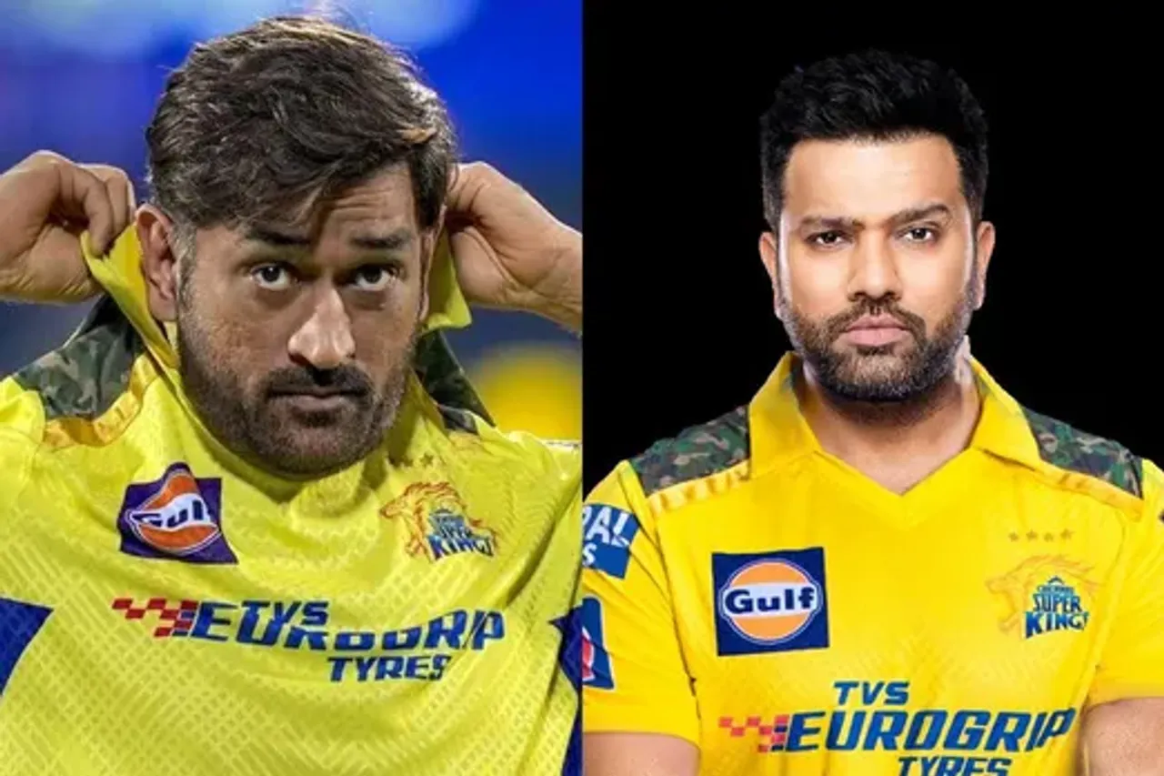 rohit sharma and dhoni
