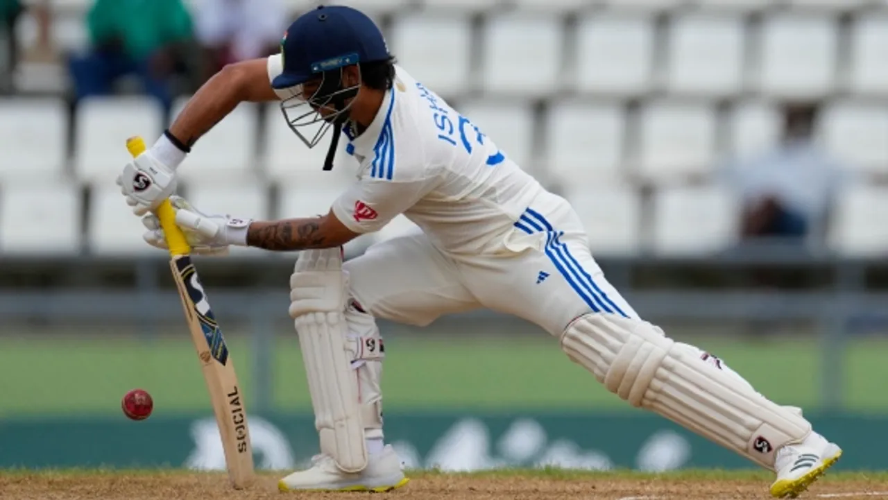 Ishan Kishan  Read more at: https://www.mykhel.com/cricket/ind-vs-wi-rohit-sharmas-massive-praise-for-ishan-kishan-ahead-of-2nd-test-he-has-the-game-and-if-222447.html