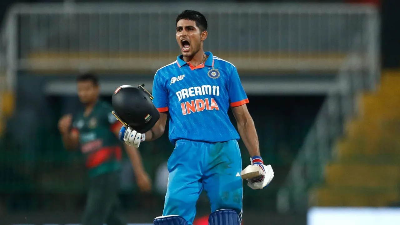 Shubman Gill.