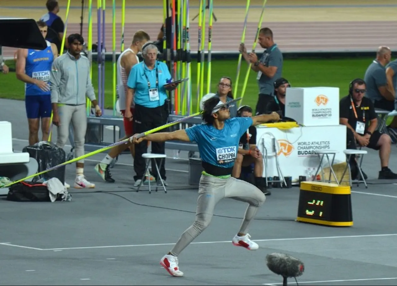 Neeraj Chopra Javelin Throw Video