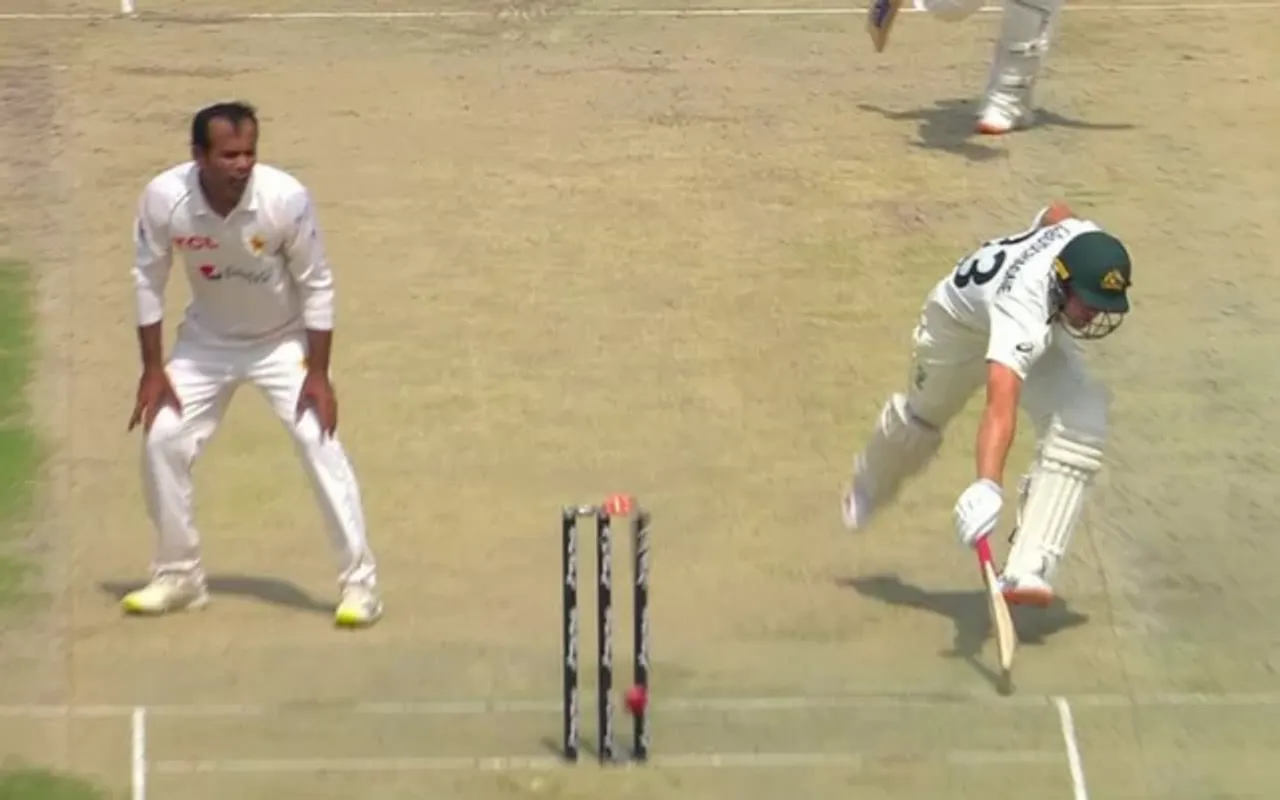 Marnus Labuschagne Run Out (Photo Source: Twitter)