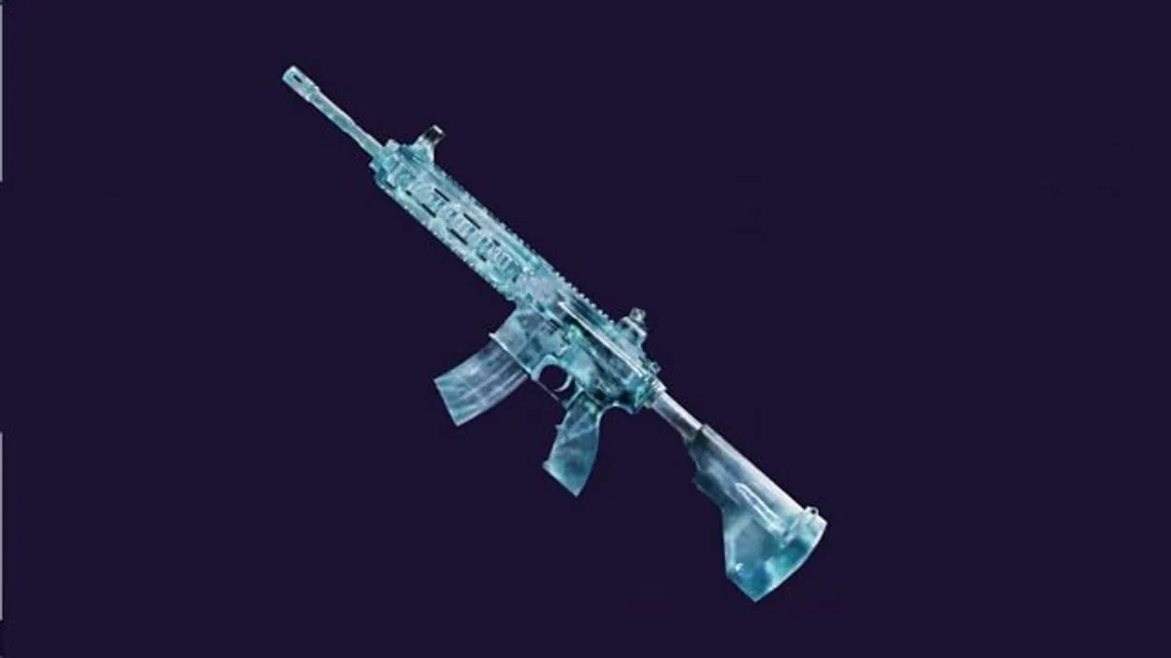 BGMI M416 GLACIER