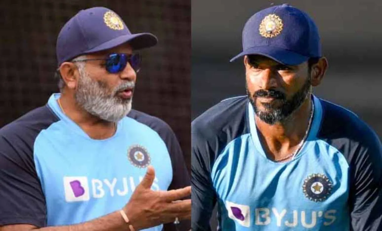 Bharat Arun and R Sridhar (Source: Twitter)
