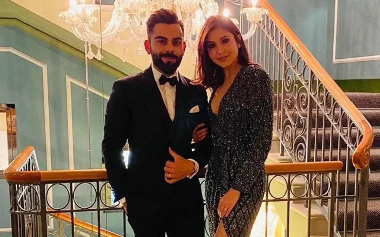 Virat Kohli and Anushka Sharma. (Photo Source: Twitter)
