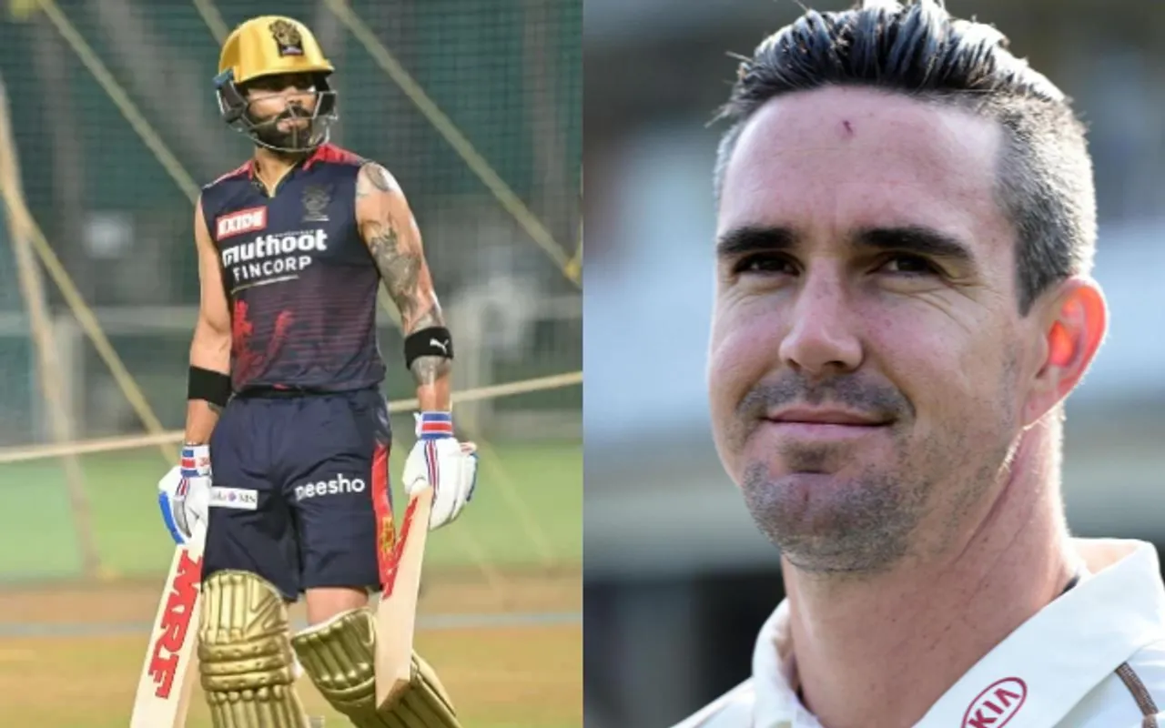 Virat Kohli and Kevin Pietersen. (Photo Source: Twitter)