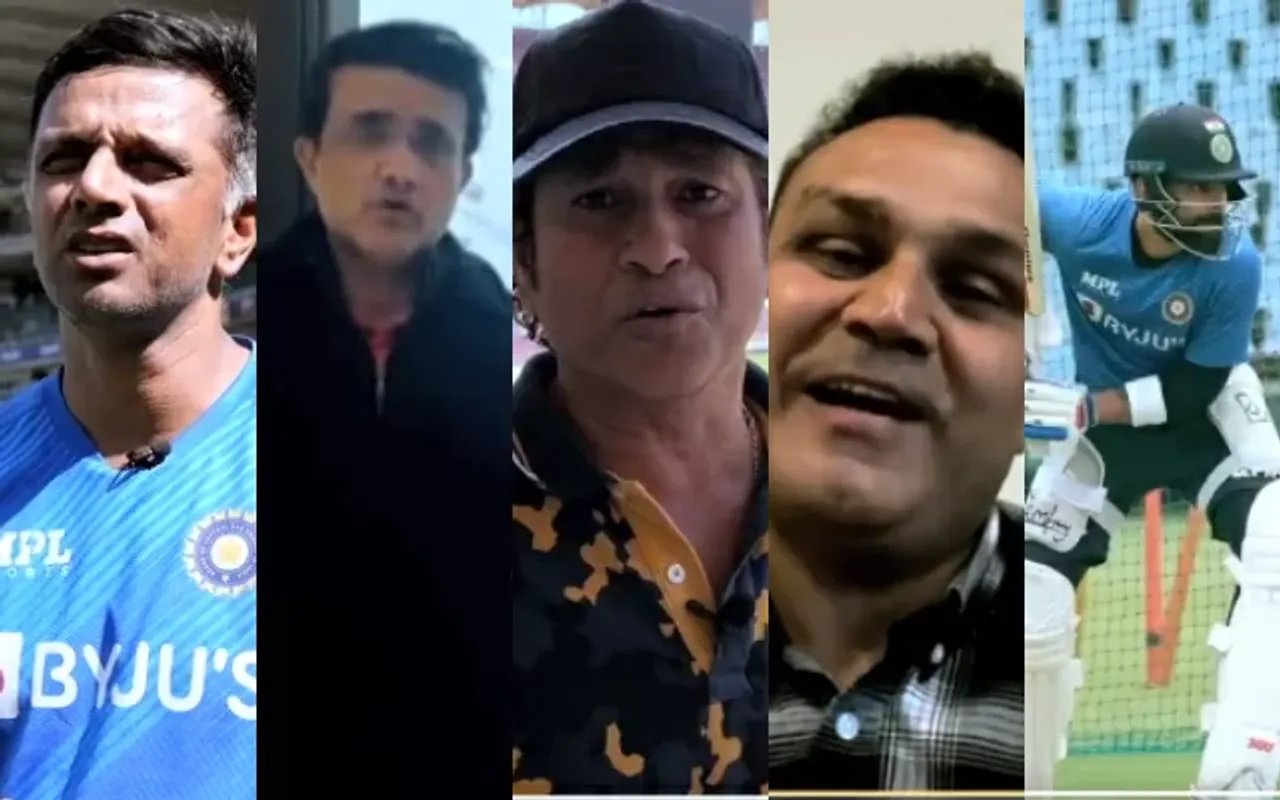 Sachin Tendulkar, Sourav Ganguly, Rahul Dravid, Virender Sehwag about Virat Kohli (Photo source: Twitter)