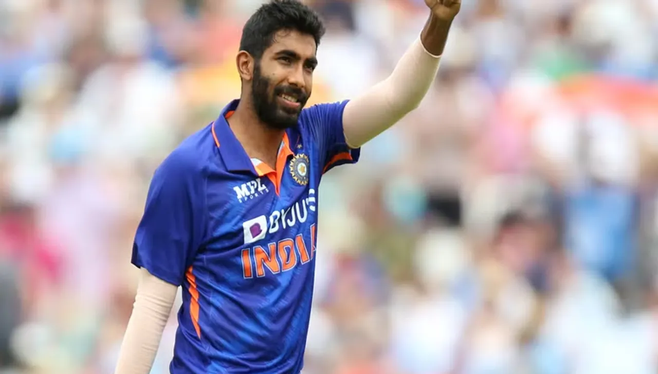 Jasprit Bumrah: (Image Source: Twitter)