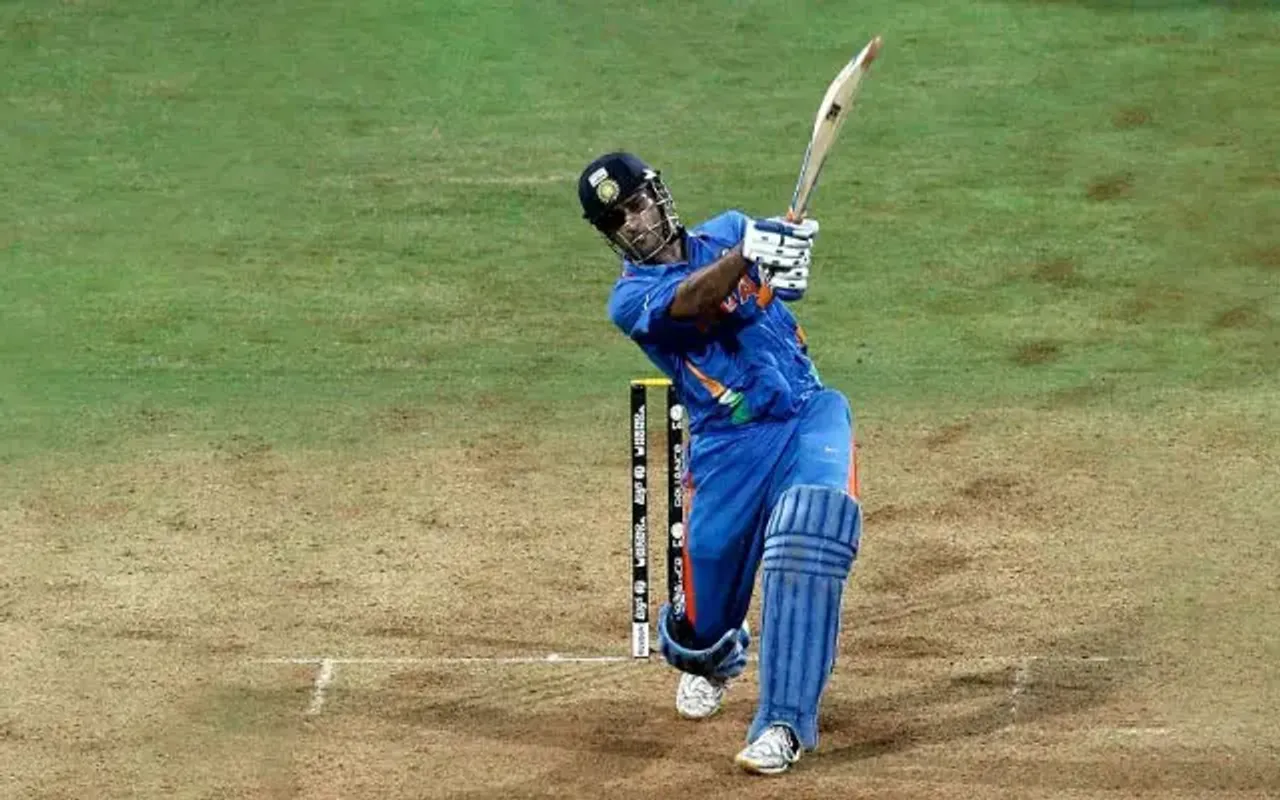 Heaviest Bat MS-Dhoni IN ODI WORLDCUP धोनी