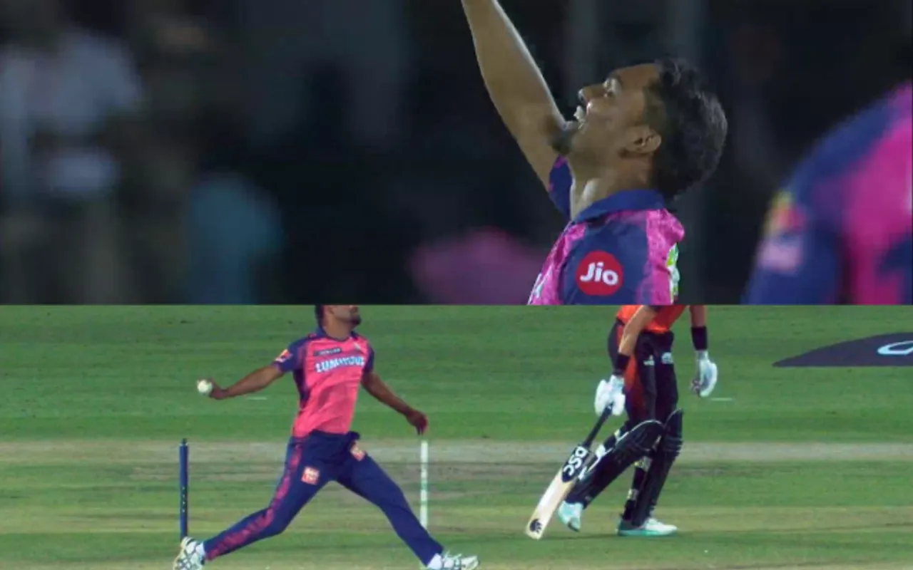 RR vs SRH: हैदराबाद की पारी के आखिरी ओवर में हुआ बड़ा ड्रामा