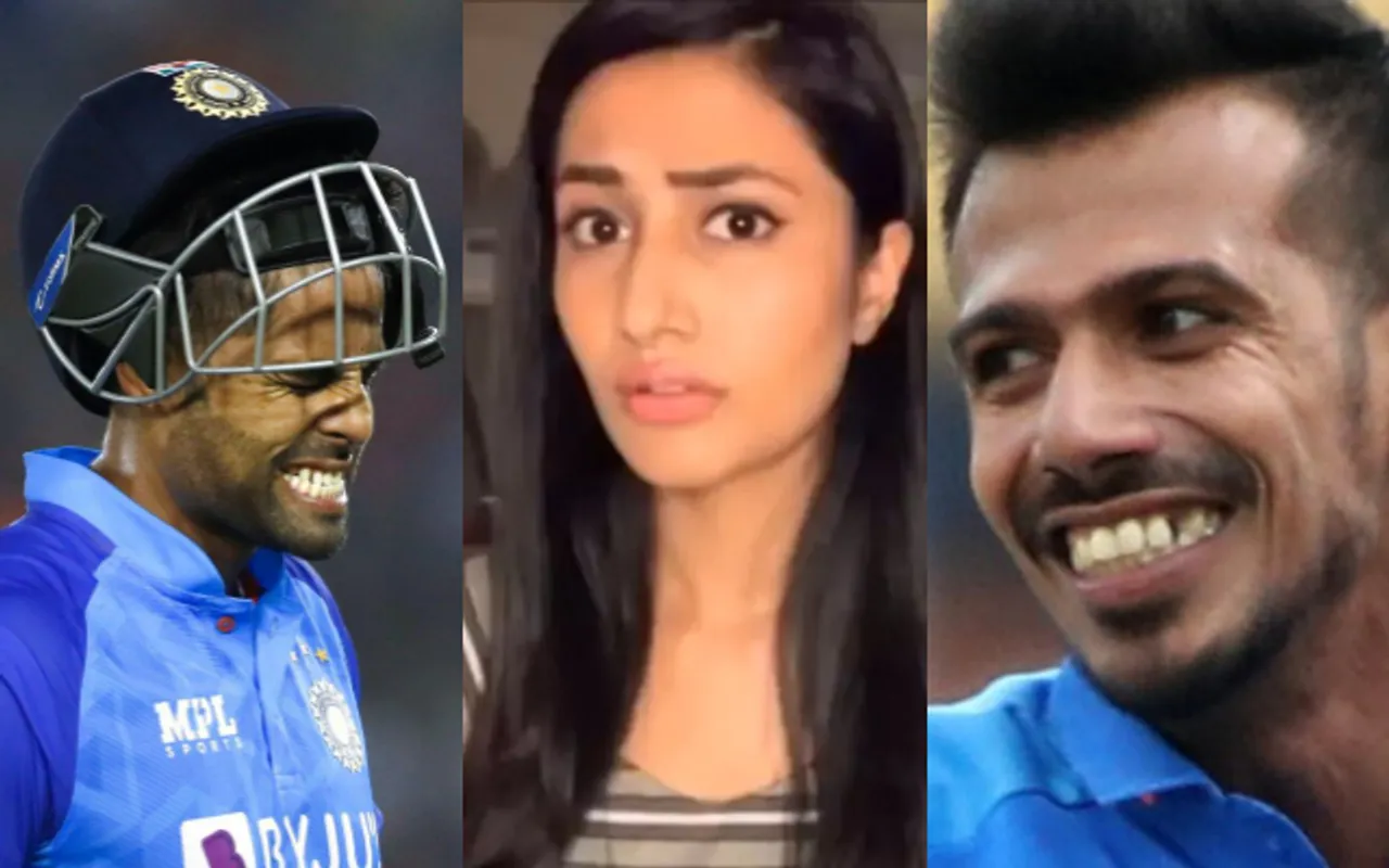 Dhanashree Verma and Yuzvendra Chahal. (Photo Source: Instagram)