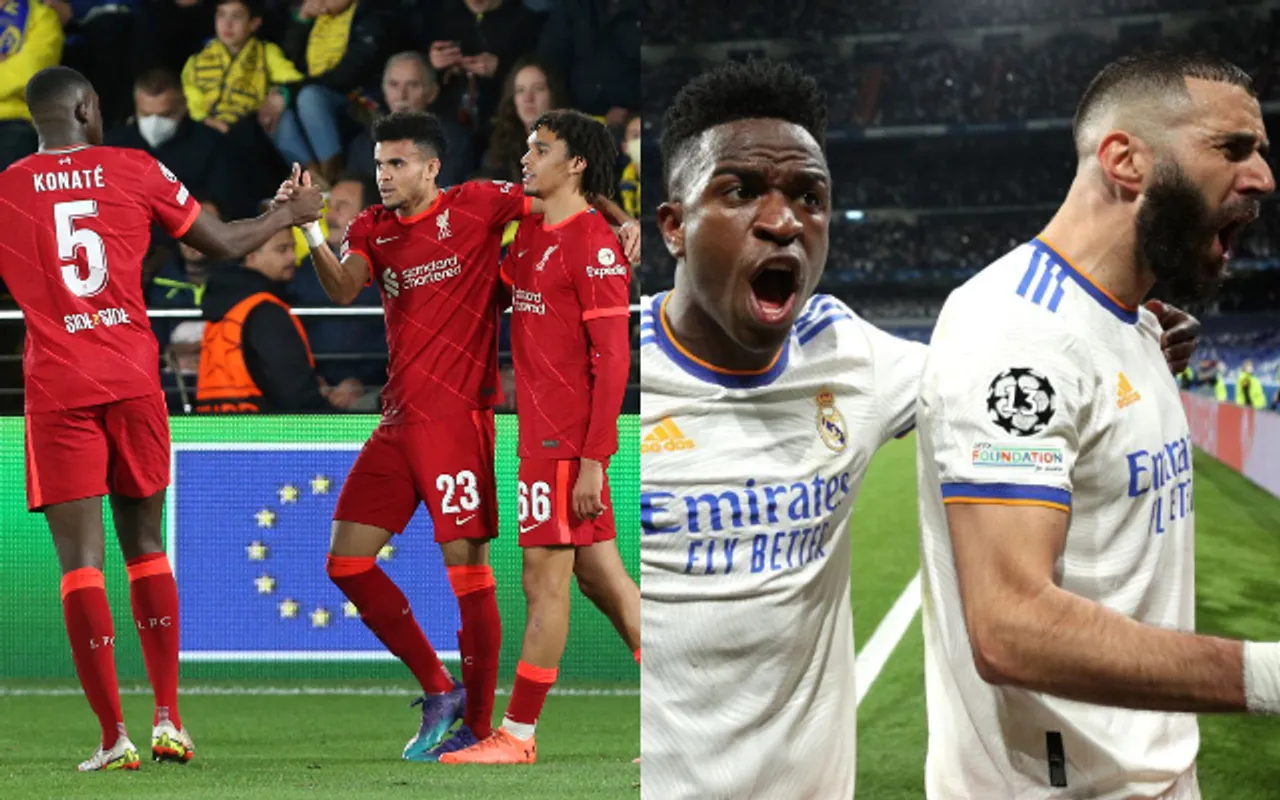Liverpool and Real Madrid. (Photo Source: Twitter)