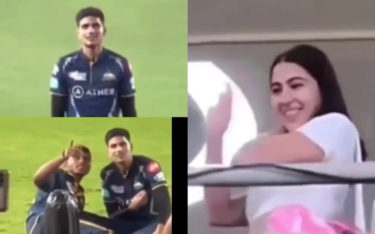 SHUBMAN GILL शुभमन गिल सारा अली खान
