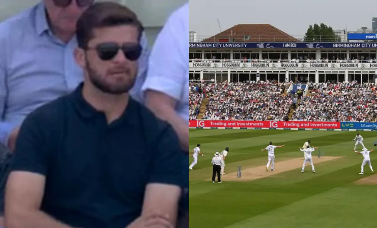 Shaheen Afridi in 1st Ashes Test