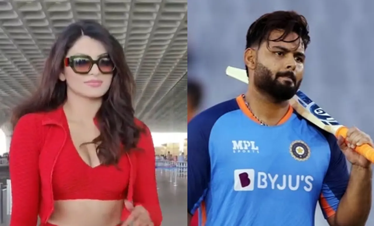 उर्वशी रौतेला ऋषभ पंत