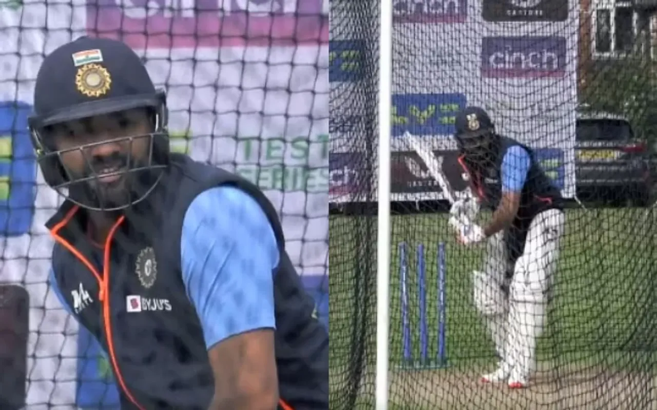 Rohit Sharma back in nets (Photo Source: BCCI/Twitter)