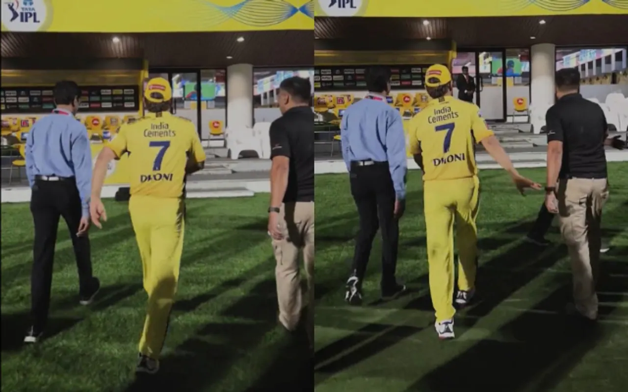 MS Dhoni's latest video goes viral (Source: Twitter)