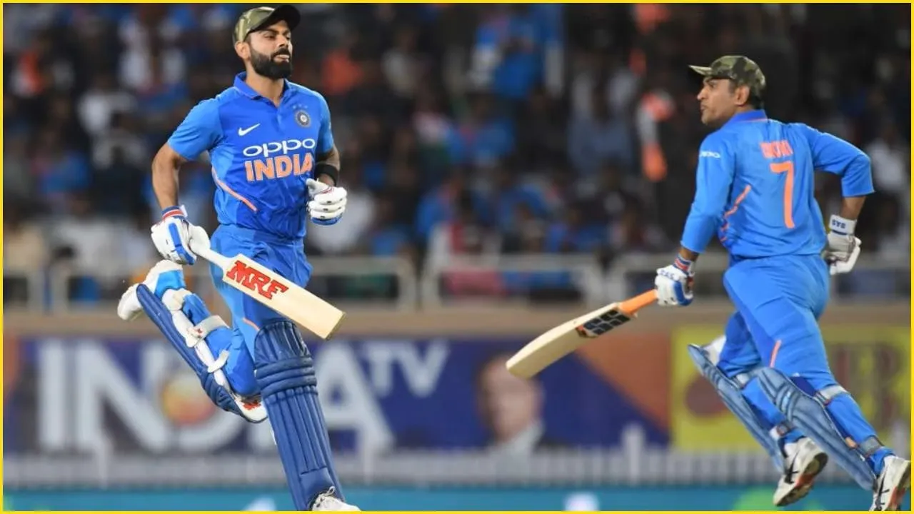 kohli and dhoni