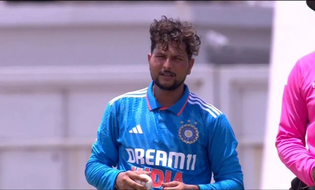 Kuldeep Yadav IND vs WI 2nd T20