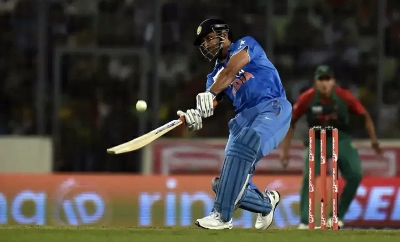MS Dhoni in Asia Cup 2016 (Image Source: Twitter)