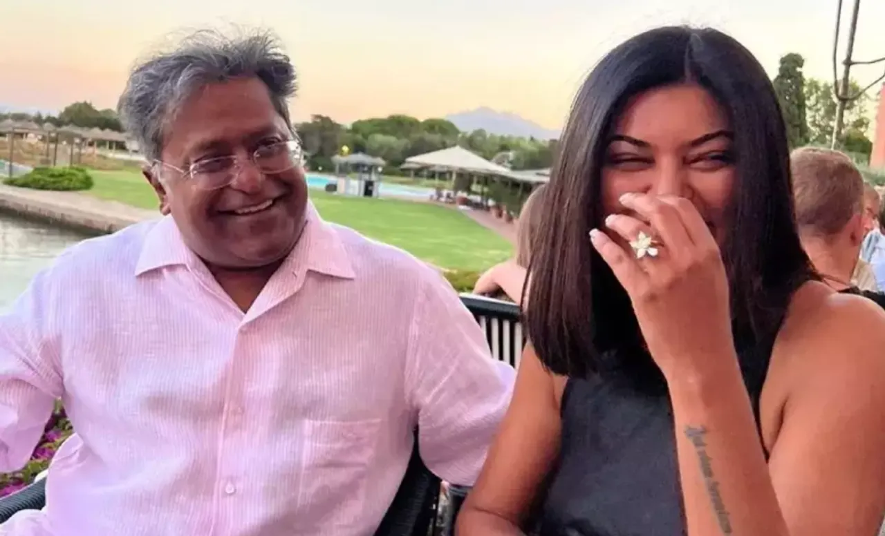 Lalit Modi, Sushmita Sen (Image Credit : Twitter)