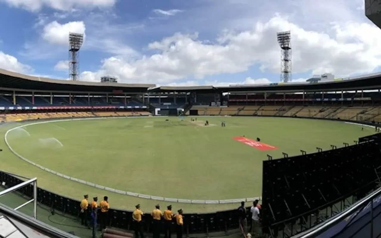 Chinnaswamy stadium. (Photo Source: Twitter)