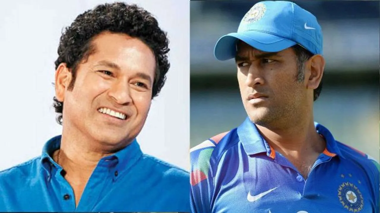 SACHIN DHONI सचिन धोनी