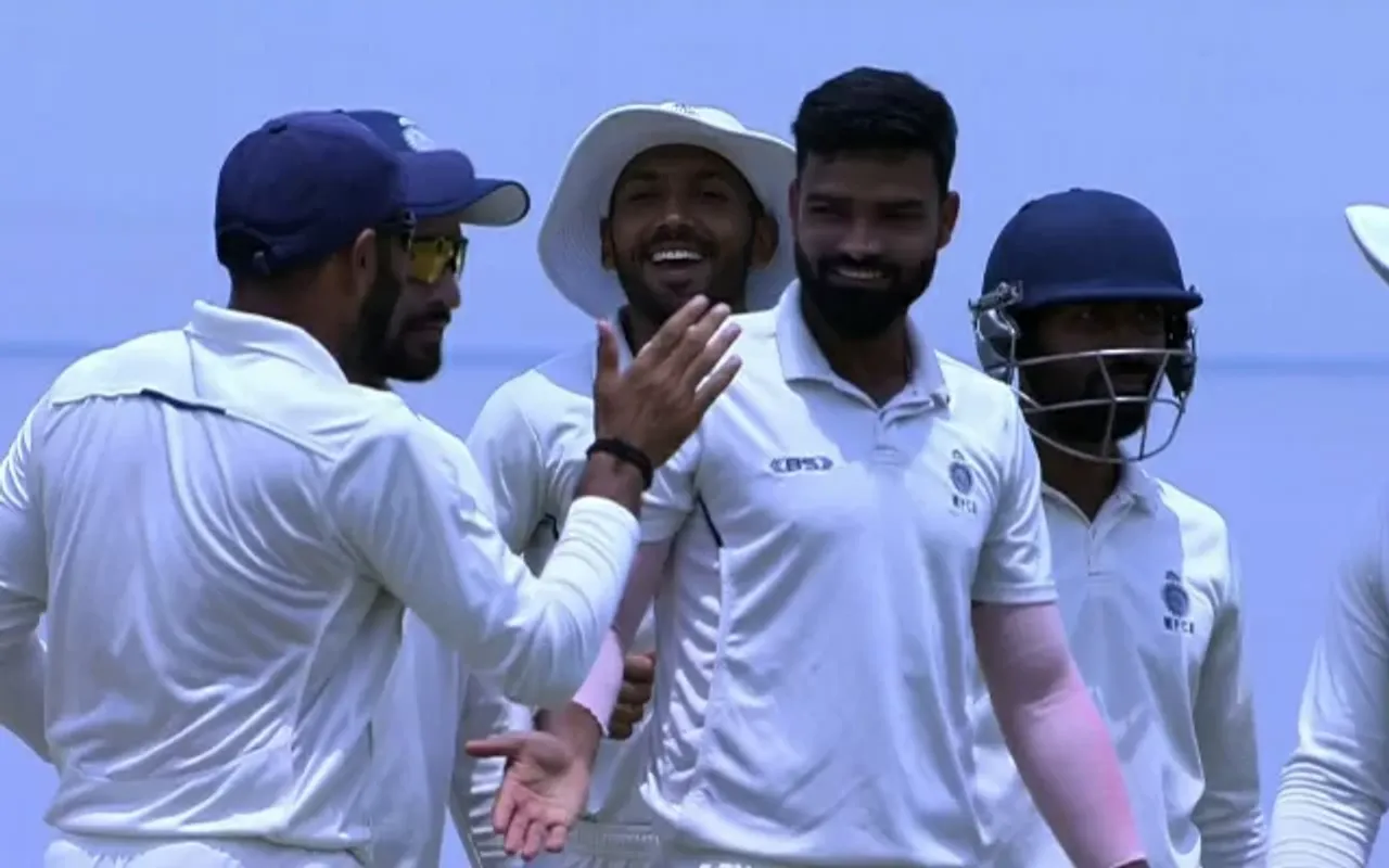 Madhya Pradesh Cricket Team. (Photo Source: Twitter/BCCI)