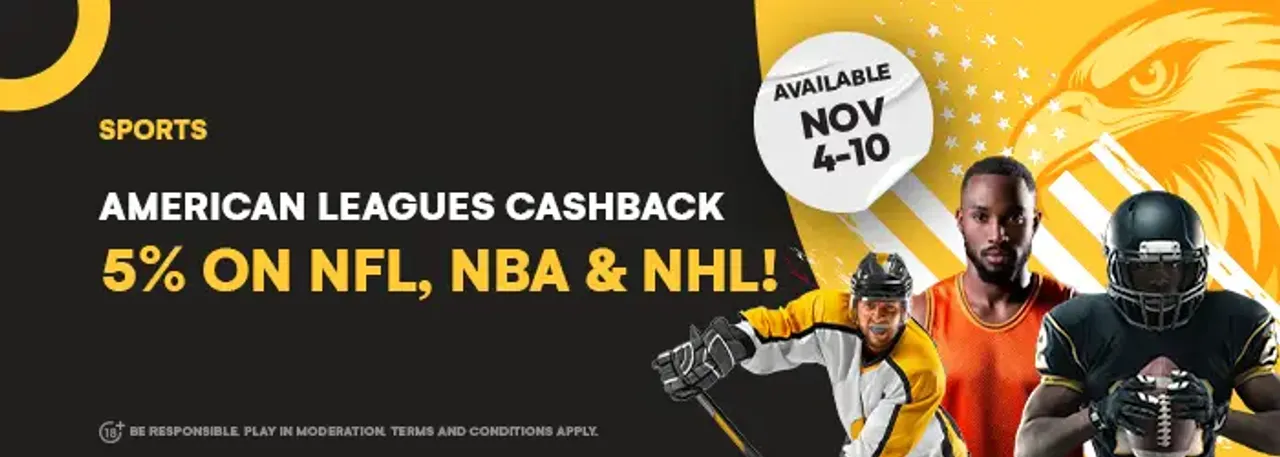 Exciting Cashback Offer: Get 5% Back on NFL, NBA, and NHL Bets on Sky247 NG