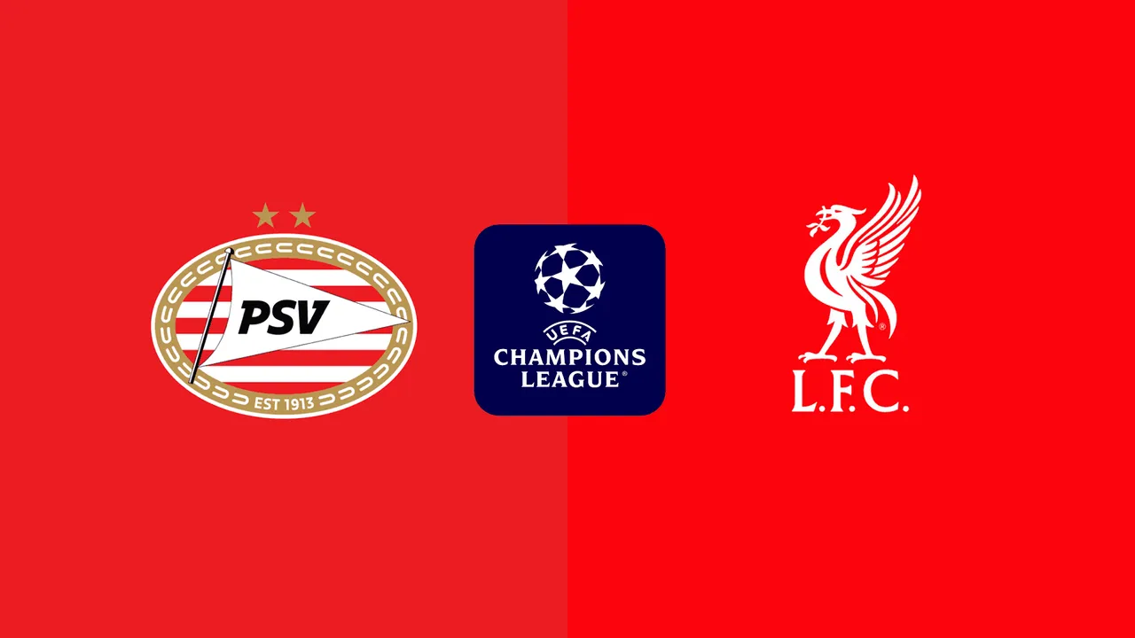 PSV Eindhoven vs. Liverpool: UCL Match Preview, Odds & Prediction