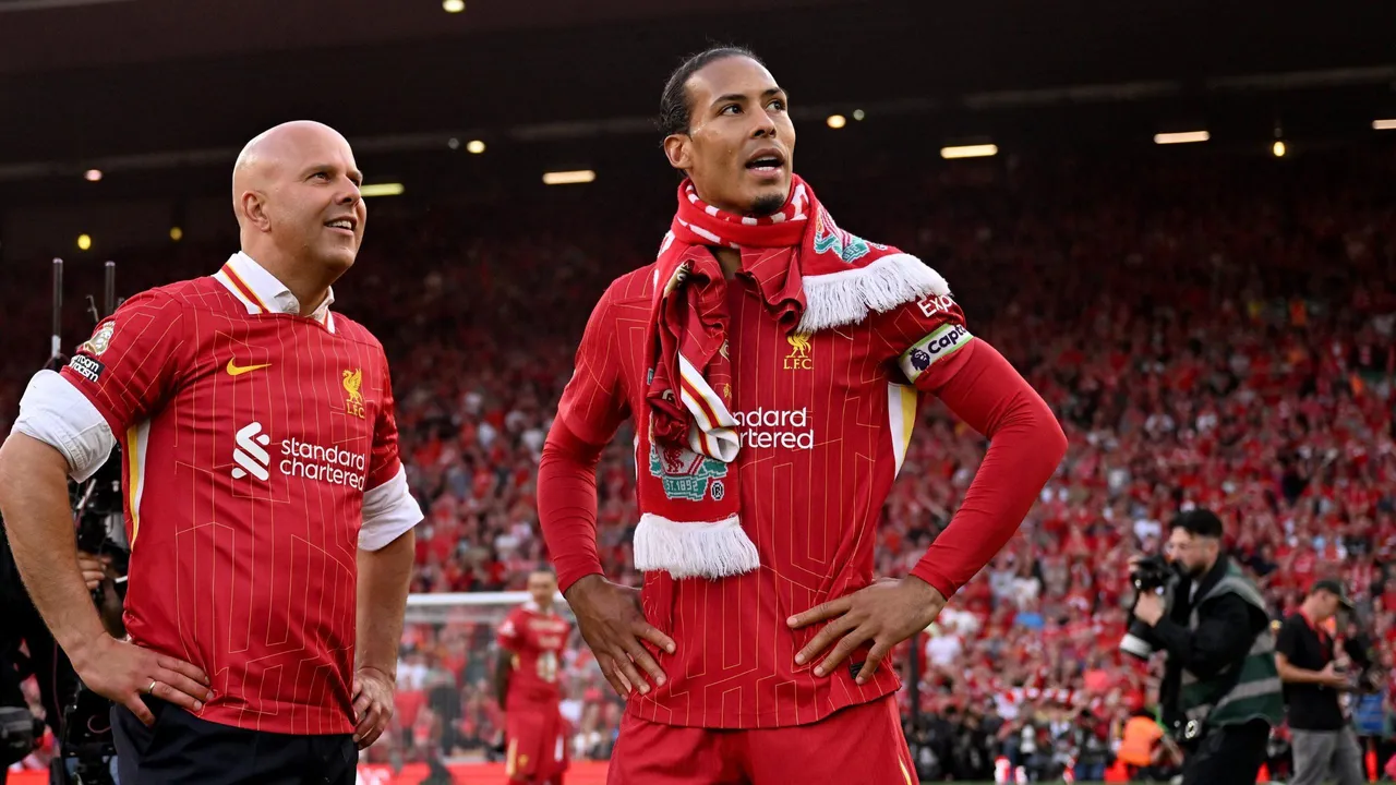 Liverpool’s Long Wait Ends in Glory as Slot’s Men Seal Historic Title at Anfield