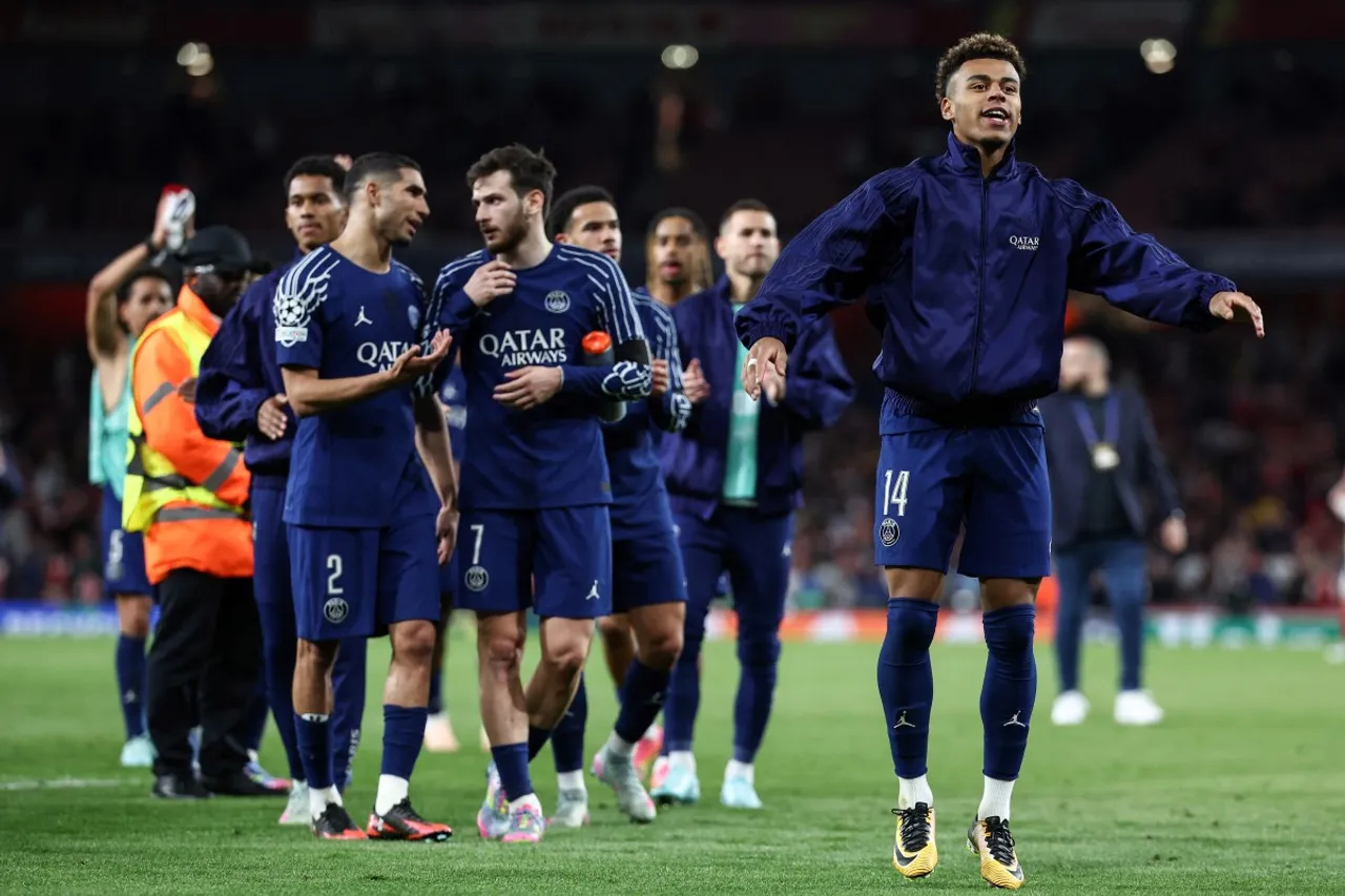 PSG Edge Arsenal in Tight Champions League Semi-Final First Leg