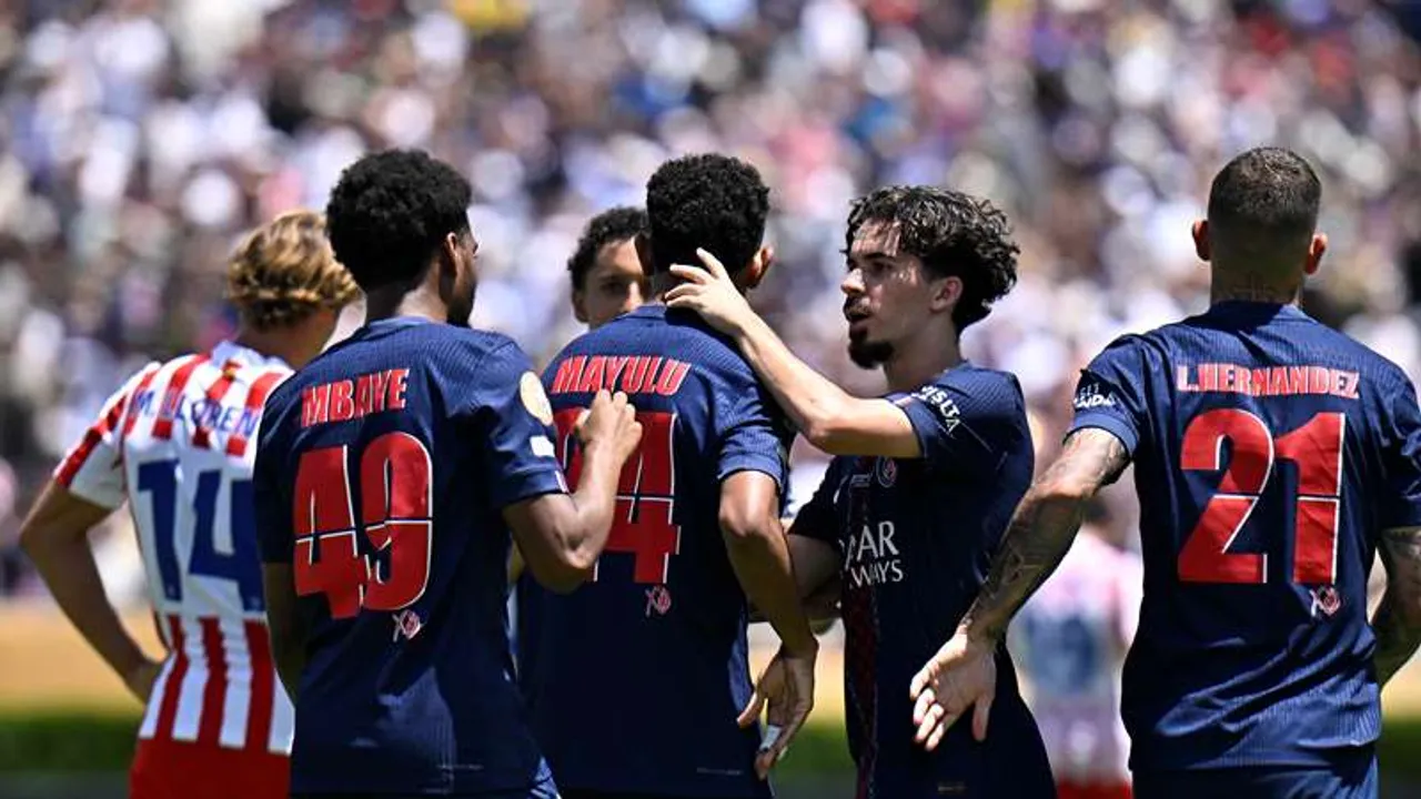 PSG Dominate Atletico Madrid 4-0 to Open Club World Cup Campaign in Style