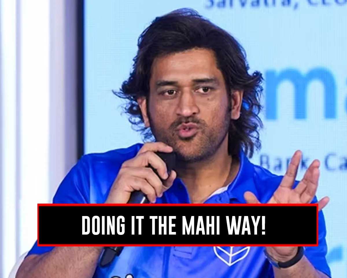 MS Dhoni (Source: Twitter)