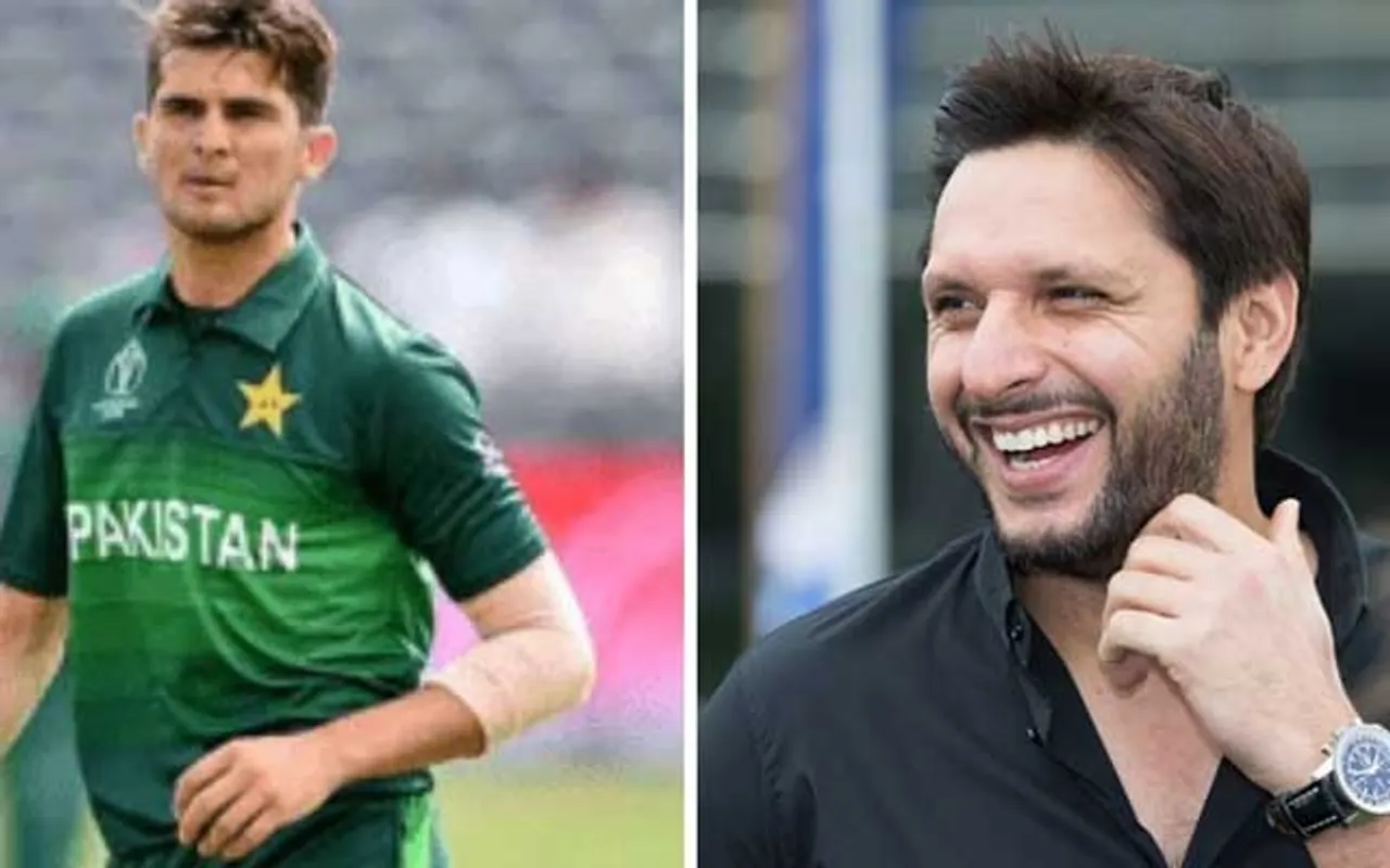 Shaheen Afridi & Shahid Afridi