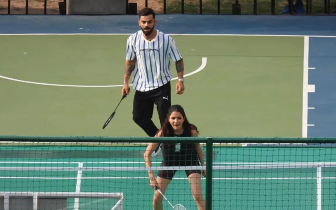 Virat Kohli and Anushka Sharma